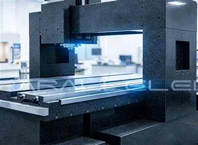 Jsou modulární žulové plošiny a základny pro kontrolu plátků novým měřítkem p...